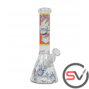 DR. RICK SANCHEZ GLASS BEAKER 10inch TYPE 2 (GLOW IN DARK)